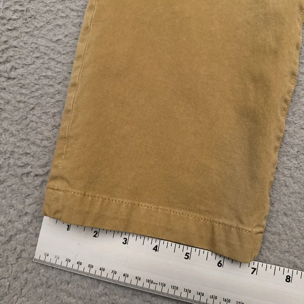 American Eagle 360 Extreme Flex Slim Fit Pants Men's 32x33 Tan Chino Golf Preppy